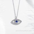 925 Sterling Silver Eye Pendant